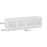Maddison Lane Willow 4 Door Entertainment Unit