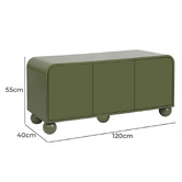 Maddison Lane Hades 3 Door Sideboard