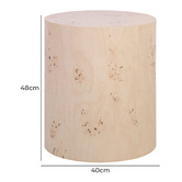 Maddison Lane Caleb Plinth Side Table