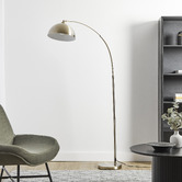 Maddison Lane Makena Arched Iron Floor Lamp