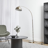Maddison Lane Makena Arched Iron Floor Lamp