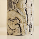 Maddison Lane Ziva Jade Linen &amp; Marble Table Lamp