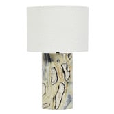 Maddison Lane Bonnie Jade Linen &amp; Marble Table Lamp