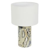 Maddison Lane Bonnie Jade Linen &amp; Marble Table Lamp