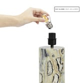Maddison Lane Bonnie Jade Linen &amp; Marble Table Lamp