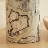 Maddison Lane Bonnie Jade Linen &amp; Marble Table Lamp