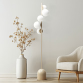 Maddison Lane Ensley Iron 5 Light Floor Lamp
