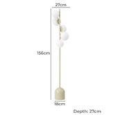 Maddison Lane Ensley Iron 5 Light Floor Lamp