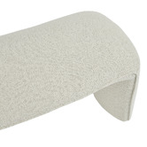 Maddison Lane Sylus Boucle Ottoman Bench
