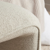 Maddison Lane Sylus Boucle Ottoman Bench