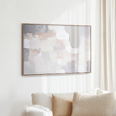 Maddison Lane Muted Forms Framed Canvas Wall Art