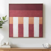 Maddison Lane Terracotta Columns Framed Canvas Wall Art