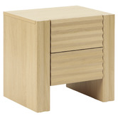 Maddison Lane Linden 2 Drawer Bedside Table