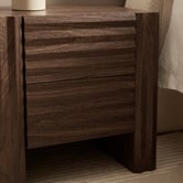 Maddison Lane Linden 2 Drawer Bedside Table