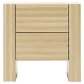 Maddison Lane Linden 2 Drawer Bedside Table