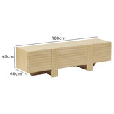Maddison Lane Linden 3 Door Entertainment Unit
