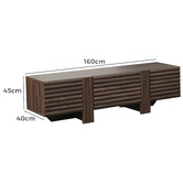 Maddison Lane Linden 3 Door Entertainment Unit