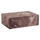 Maddison Lane Issa Rectangular Marble-Look Coffee Table