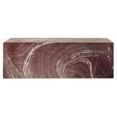 Maddison Lane Issa Rectangular Marble-Look Coffee Table
