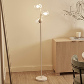 Maddison Lane Myca Cement 3 Light Floor Lamp