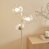 Maddison Lane Myca Cement 3 Light Floor Lamp