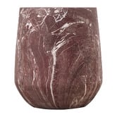 Maddison Lane Zaria Marble-Look Planter