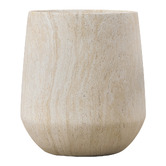 Maddison Lane Zoa Travertine-Look Planter