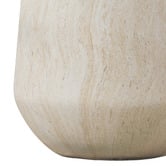 Maddison Lane Zoa Travertine-Look Planter