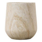 Maddison Lane Zoa Travertine-Look Planter