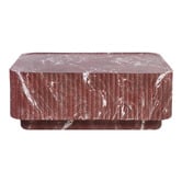 Maddison Lane Seraphina Rectangular Marble-Look Coffee Table