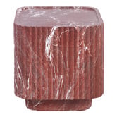 Maddison Lane Seraphina Marble-Look Side Table