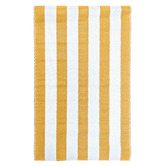 Good Vibes Mango Retro Stripe Outdoor Rug