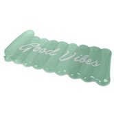 Good Vibes Green Inflatable Pool Lilo Bed