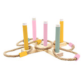 Good Vibes Good Vibes 13 Piece Kids&#039; Pine Wood Outdoor Quoits Game Set
