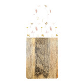 Good Vibes Coco &amp; Waves Mango Wood Serving Board