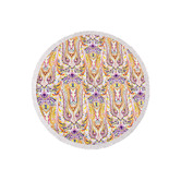 Good Vibes Nomad Paisley Round Beach Towel