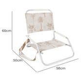 Good Vibes MC Beach Foldable Beach Chair