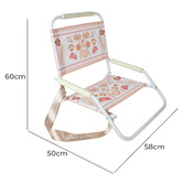 Good Vibes Moroccan Palm Foldable Beach Chair