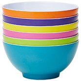 Meloware 6 Piece Fiesta Classic 15cm Melamine Bowl Set