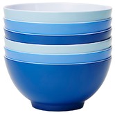 Meloware 6 Piece Glacier Classic 15cm Melamine Bowl Set