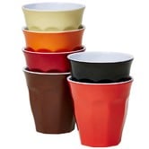 Meloware 6 Piece Vintage Classic Melamine Tumbler Set