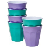 Meloware 6 Piece Majestic Classic Melamine Tumbler Set