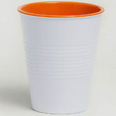 Meloware 8 Piece Assorted Retro 275ml Melamine Tumbler Set