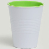 Meloware 8 Piece Assorted Retro 275ml Melamine Tumbler Set