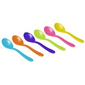 Meloware 6 Piece Manly Premium Melamine Gelato Spoon Set