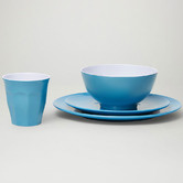Meloware 48 Piece Classic Melamine Dinner Set
