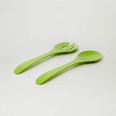Meloware 3 Piece Lime Deluxe Melamine Salad Bowl &amp; Server Set