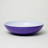 Meloware 3 Piece Violet Deluxe Melamine Salad Bowl &amp; Server Set
