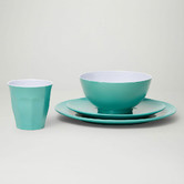 Meloware 24 Piece Majestic Classic Pro Melamine Dinner Set
