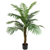 pollen &amp; fauna Potted Faux Phoenix Palm Tree